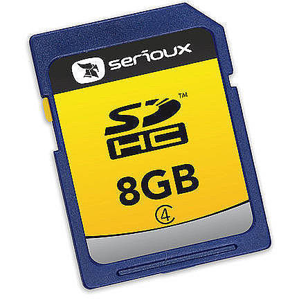 Card Memorie Serioux SDHC, 8GB, Clasa 4