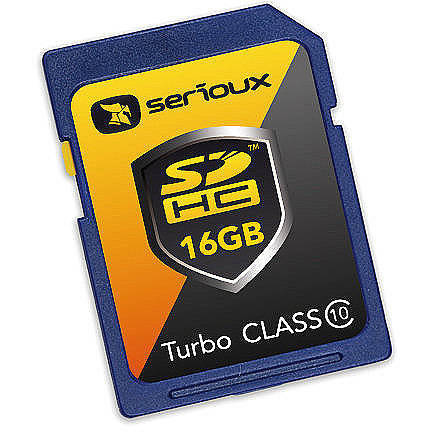 Card Memorie Serioux SDHC, 16GB Clasa 10