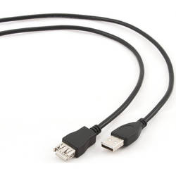 Cablu prelungitor USB2.0, bulk, 1.8m Gembird CCP-USB2-AMAF-6, Calitate premium
