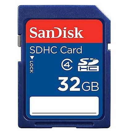 Card Memorie SanDisk SDHC, 32GB, Class 4