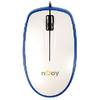 Mouse nJoy L360, 1000dpi, USB Alb / Albastru