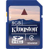 Card Memorie Kingston SDHC, 8GB, Clasa 4