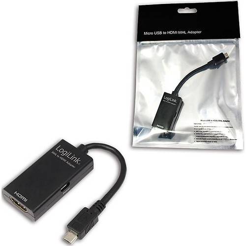 Logilink Adaptor microUSB la HDMI, UA0142