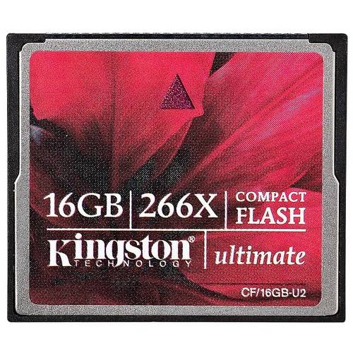 Card Memorie Kingston Compact Flash, 16GB, 266x