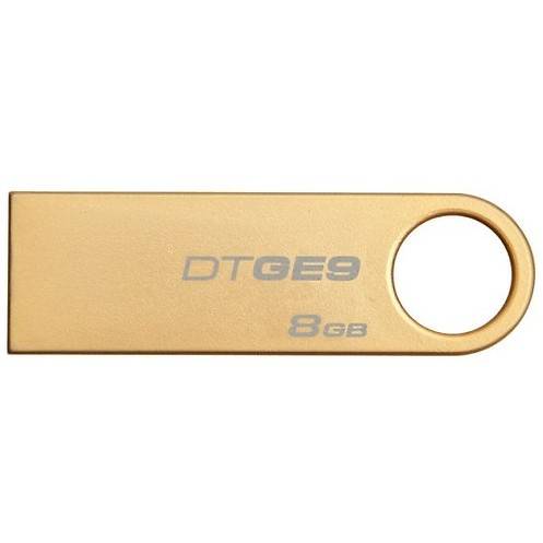 Memorie USB Kingston DataTraveler GE9, 8GB, USB 2.0, Auriu