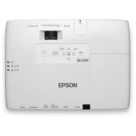 Videoproiector Epson EB-1761W, 2600ANSI, Alb