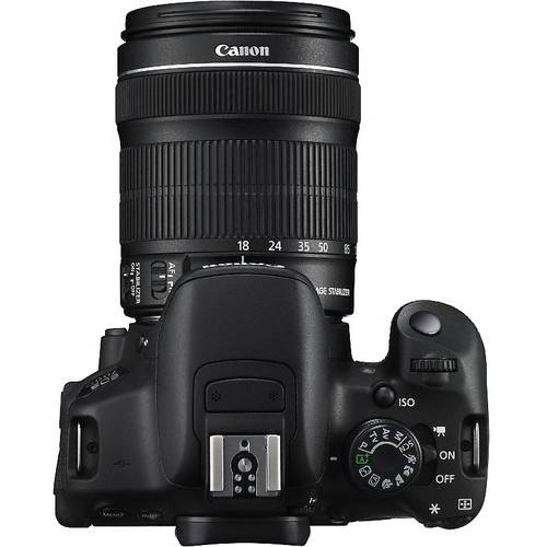Aparat foto digital Canon DSLR EOS 700D + EF-S 18-55 IS STM, 18 MP, Negru