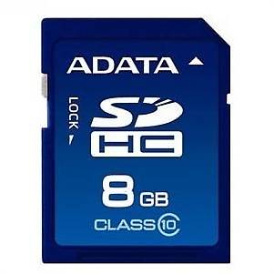Card Memorie A-DATA SDHC, 8GB, class 10