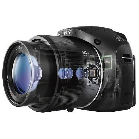 Aparat foto digital Camera foto Compacta Sony Cyber-Shot HX300, 20.4 MP, Negru