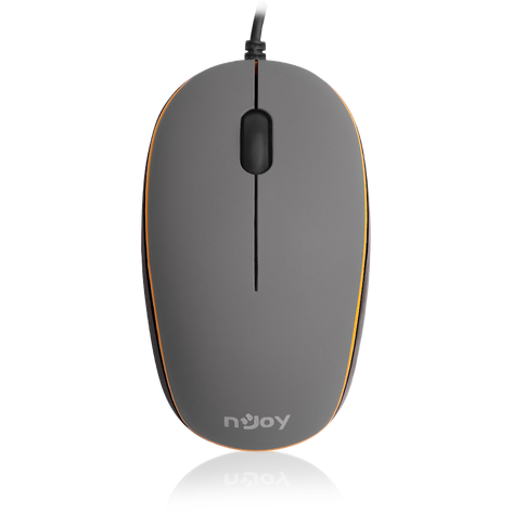 Mouse nJoy TG9, 1600dpi, Ergonomic, USB, Gri