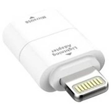 Cablu de date, Incarcator USB Kit microUSB - Lightning, Alb
