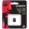 Card Memorie Kingston Micro SDHC UHS-I U1, 16GB, Clasa 10
