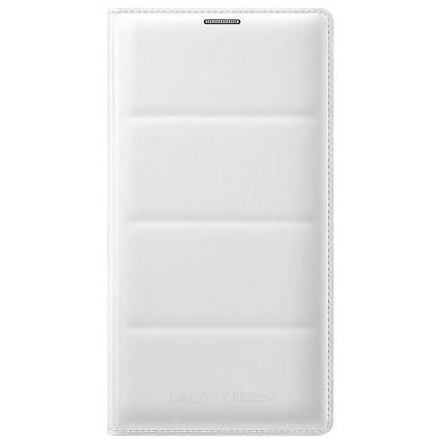 Husa Flip Wallet Samsung EF-WN910B pentru N910 Galaxy Note 4, Alba