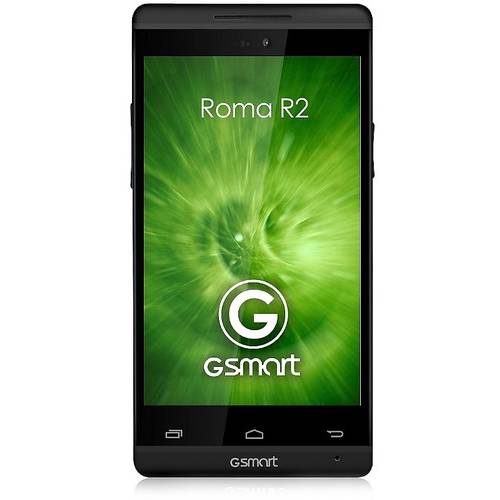 Smartphone Gigabyte GSmart ROMA R2, Dual Sim, IPS LCD capacitive touchscreen 4.0'', Cortex-A7 1.3 GHz, 1GB RAM, 4GB flash, 5.0MP si frontala VGA, Mali 400M, 3G, Android 4.2, Negru