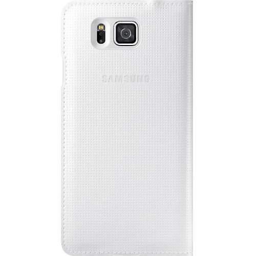 Samsung Book S-View EF-CG850B pentru G850 Galaxy S5 Alpha, Alba