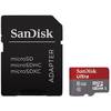 Card Memorie SanDisk Ultra Micro SDHC, 8GB, UHS-I Class10 + Adaptor
