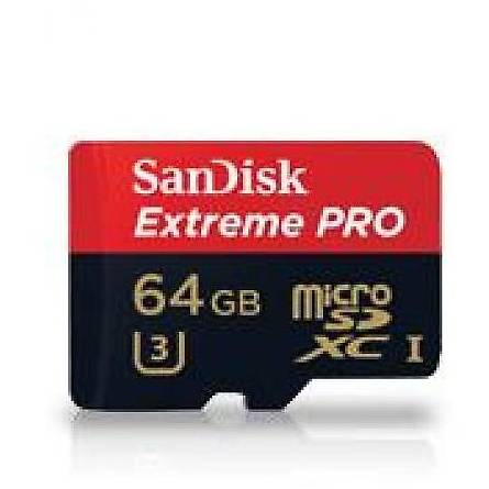 Card Memorie SanDisk Extreme Pro Micro SDXC, 64GB, UHS-I  Clasa 10