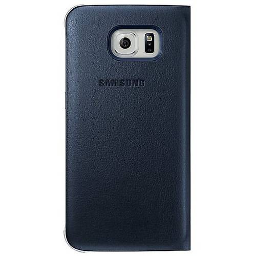 Husa tip S-View Samsung pentru Galaxy S6 G920, Negru
