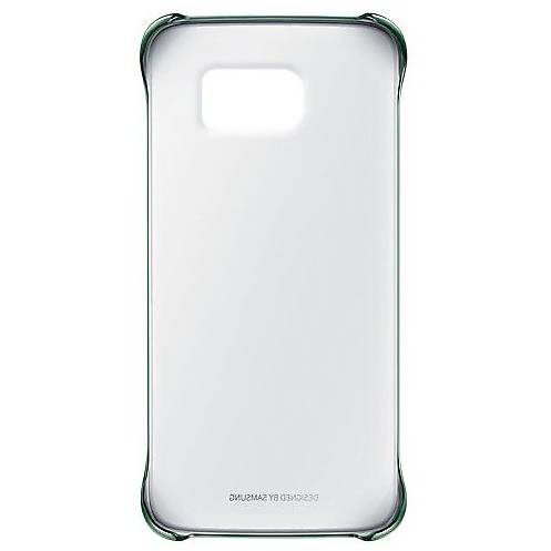 Samsung Husa tip Clear View Cover pentru Galaxy S6 Edge G925, Verde