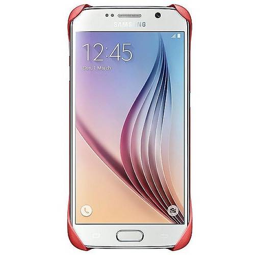 Samsung Capac de protectie spate pentru Galaxy S6 G920, Roz coral