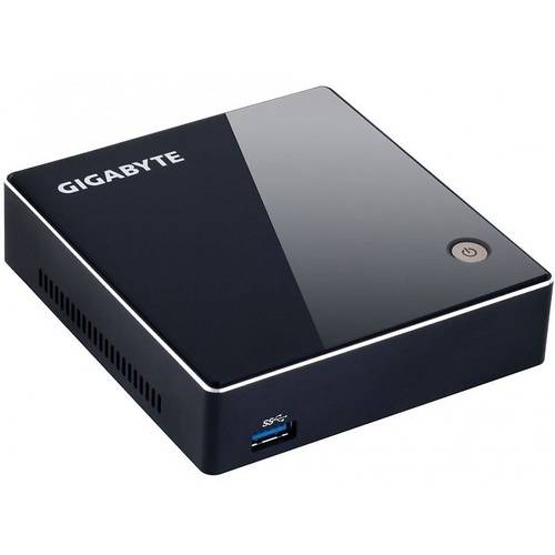 Mini PC Gigabyte BRIX XM14, Intel Celeron 1037U 1.8GHz,  WiFi, Negru