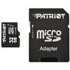Card Memorie PATRIOT LX Series Micro SDHC, 32GB, UHS-I, Class 10, adaptor SD