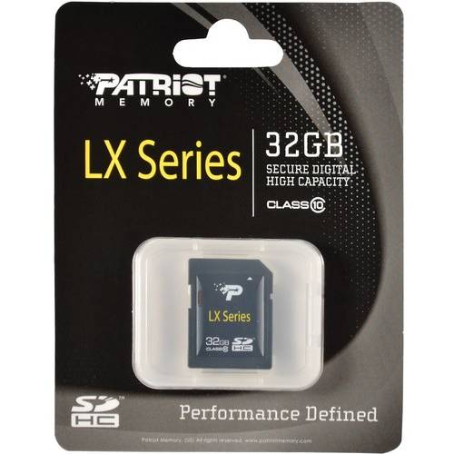 Card Memorie PATRIOT LX Series SDHC, 32GB, Class 10