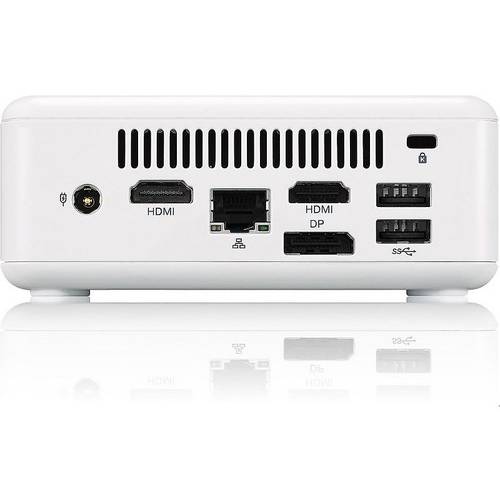 Mini PC ASRock Beebox N3000, Celeron N3000 1.04GHz, 4GB DDR3, 128GB SSD, Intel HD Graphics, FreeDOS, WiFi, Alb