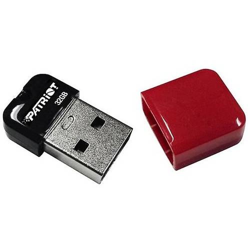 Memorie USB PATRIOT Xporter Jibe, 32GB, USB 2.0, Negru/Rosu