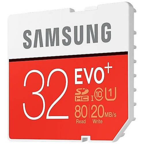 Card Memorie Samsung EVO+ SDHC, 32GB, UHS-I, Clasa 10