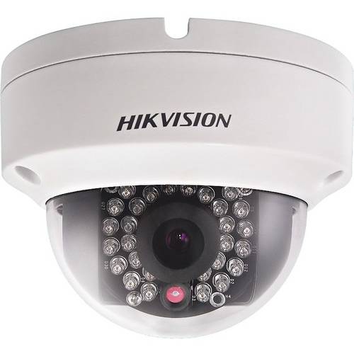 Camera IP Hikvision DS-2CD2110F-I-2.8MM, Dome, Digitala, 1.3MP, 1/3 Progressive Scan CMOS, IR, Detectie miscare, Alb/Negru