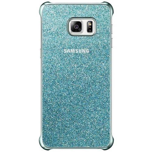 Capac protectie spate Samsung EF-XG928 pentru Galaxy S6 Edge+ G928, Glitter Blue