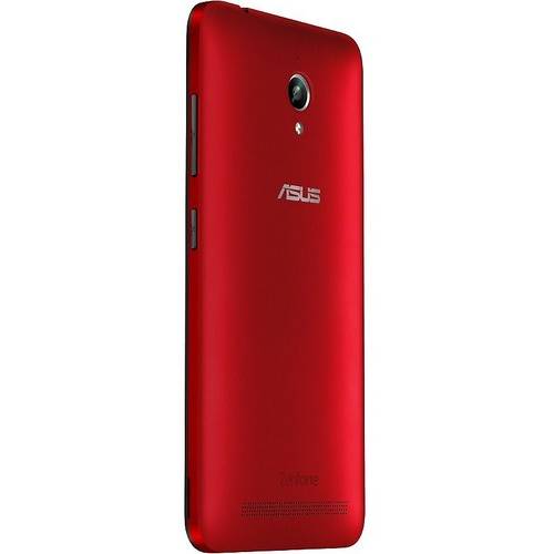 Smartphone Asus Zenfone Go ZC500TG, Dual Sim, 2GB RAM, 16GB, Quad Core 1.3GHz, 5.0'' IPS LCD touchscreen, 8MP, 2070 mAh, Bluetooth, GPS, 3G, Rosu
