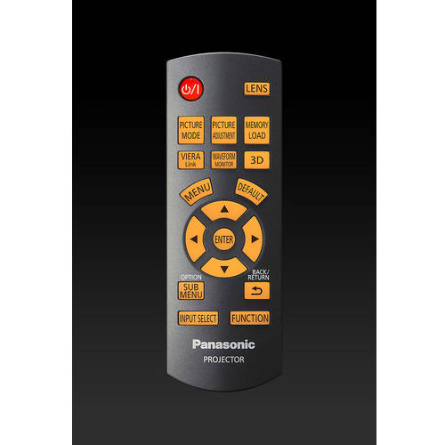 Videoproiector Panasonic PT-AT6000, 2400 ANSI, Full HD, Negru