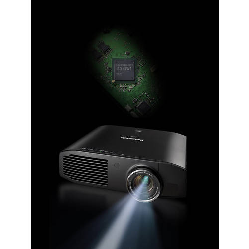 Videoproiector Panasonic PT-AT6000, 2400 ANSI, Full HD, Negru