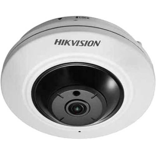 Camera IP Hikvision DS-2CD2942F 1.6mm, Dome, Fisheye, Digital, 4MP, 1/3 Progressive Scan CMOS, IR, Detectie miscare, Alb/Negru