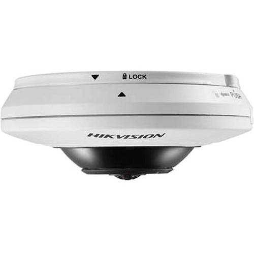 Camera IP Hikvision DS-2CD2942F-IS 1.6mm, Dome, Fisheye, Digitala, 4MP, 1/3 Progressive Scan CMOS, IR, Detectie miscare, Alb/Negru