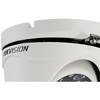 Camera supraveghere Hikvision DS-2CE56D5T-IRM 3.6mm, Turret, Analog, 2MP, CMOS, IR, Detectie miscare, Alb