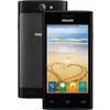 Smartphone Philips S309, Dual SIM, 1GB Ram, 8GB, 5MP, 4.0'' Capacitive Touchscreen, Android Lollipop, Negru