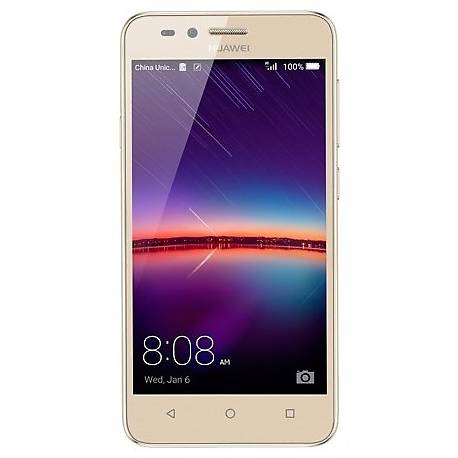 Smartphone Huawei Y3II, Dual SIM, 1GB Ram, 8GB, 5MP, 4.5'' Capacitive touchscreen, Android Lollipop, 4G, Auriu