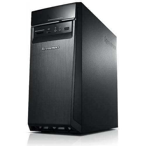 Sistem Brand Lenovo IdeaCentre 300, Core i5-6400 2.7GHz, 4GB DDR4, 1TB HDD, GeForce GT 730 2GB, FreeDOS, Negru