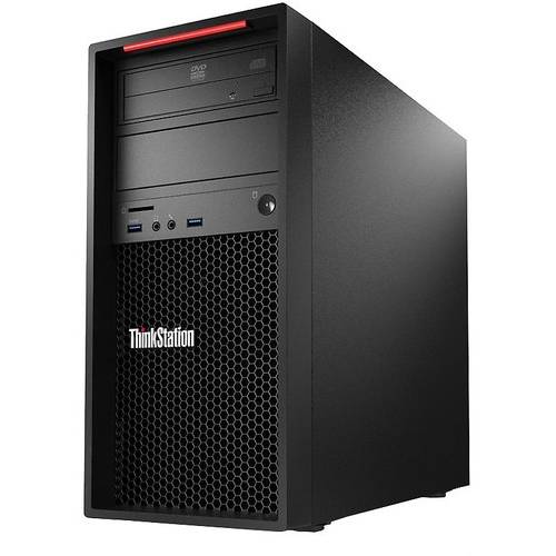 Sistem Brand Lenovo ThinkStation P310 Tower, Xeon E3-1225 v5 3.3GHz, 4GB DDR4, 1TB HDD, Intel HD P530, Win 7 Pro 64bit + Win 10 Pro 64bit, Negru