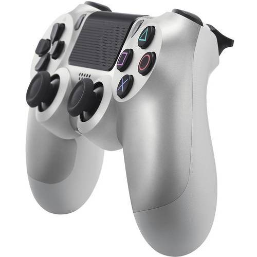 Gamepad Sony DualShock 4 pentru PlayStation 4, Wireless, Argintiu