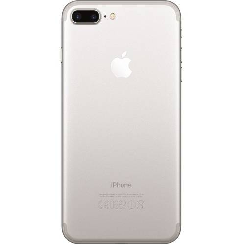 Smartphone Apple iPhone 7 Plus, Single SIM, 5.5'' LED backlit IPS Retina Capacitive Multitouch, Quad Core 2.23GHz, 3GB RAM, 128GB, Dual 12MP, 4G, iOS 10, Silver
