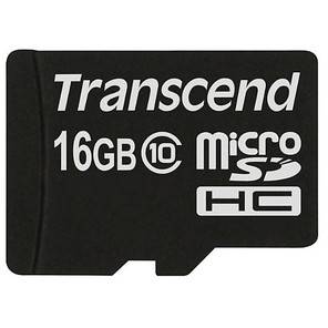 Card Memorie Transcend TS16GUSDC10, Micro SDHC, 16GB, Class 10