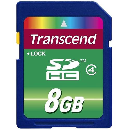 Card Memorie Transcend TS8GSDHC4, SDHC, 8GB, Class 4