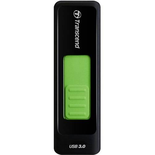 Memorie USB Transcend JetFlash 760, 16GB, USB 3.0, Negru/Verde