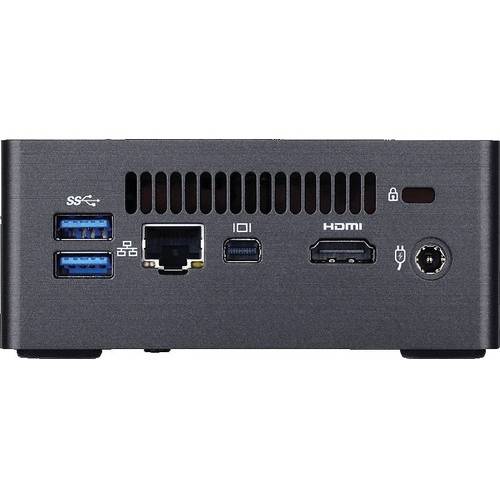 Mini PC Gigabyte BRIX GB-BSI7HA-6500, Core i7-6500U 2.5GHz, DDR4, M.2 2280 SSD, 2.5'' HDD, Intel HD 520, FreeDOS, Negru