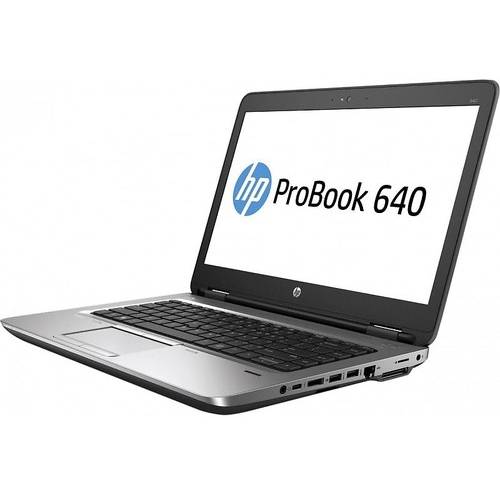 Laptop Laptop HP ProBook 640 G2, 14.0'' FHD, Core i5-6200U 2.3GHz, 4GB DDR4, 128GB SSD, Intel HD 520, FingerPrint Reader, Win 10 Pro 64bit, Argintiu