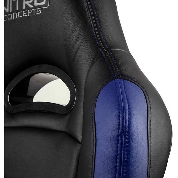 Scaun Gaming Nitro Concepts C80 Comfort, Black/Blue